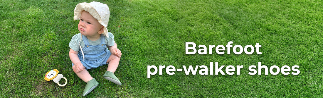 Barefoot Pre-walker shoes - soft sole