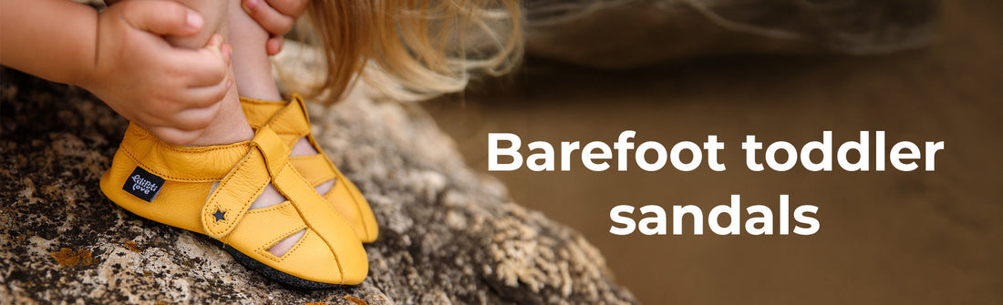 Barefoot Toddler sandals - soft sole
