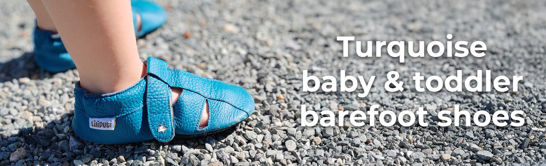Turquoise baby & toddler shoes