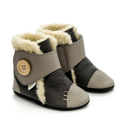 Liliputi Love Soft Sole Boots - Metal-1