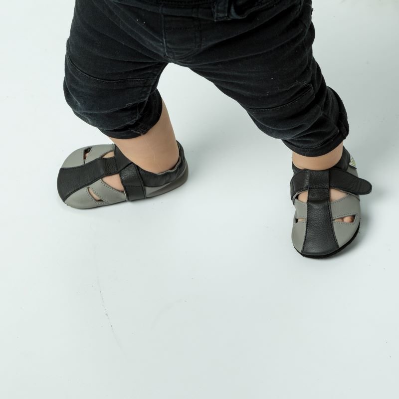 Liliputi Love Soft Sole Sandals - Stone-5
