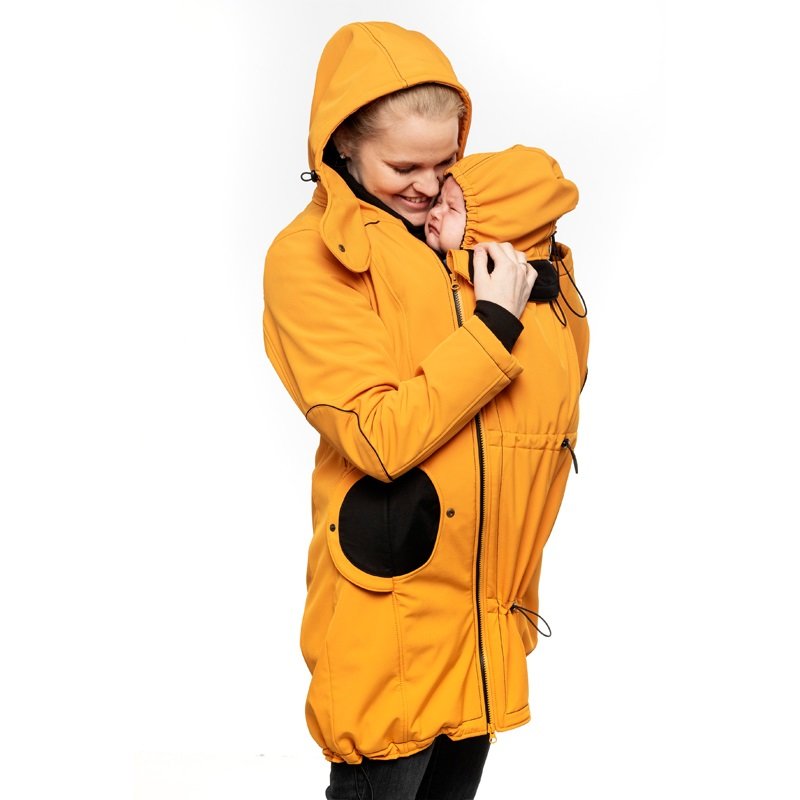 Liliputi Love 4in1 Babywearing & Maternity Coat - Mango-2