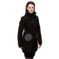 Liliputi Love 4in1 Babywearing & Maternity Coat - Midnight snow-1