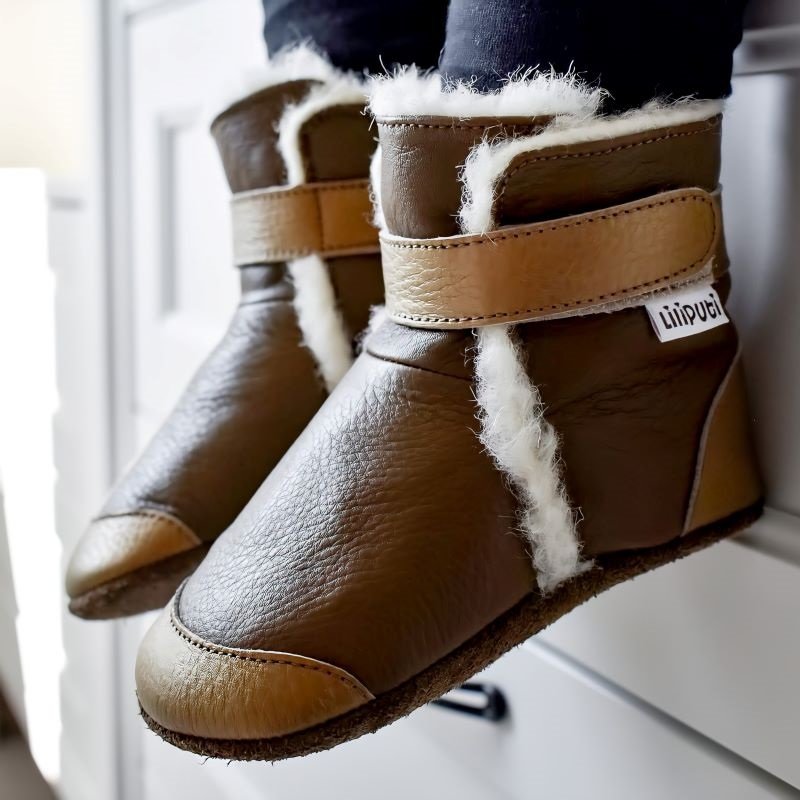Liliputi Love Soft Sole Boots - Copper-4