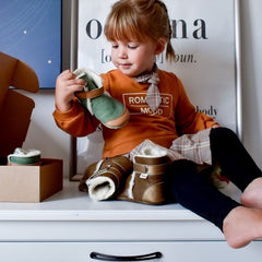 Liliputi Love Soft Sole Boots - Copper-0