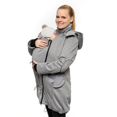 Liliputi Love 4in1 Babywearing & Maternity Coat - Shark-5