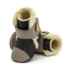 Liliputi Love Soft Sole Boots - Metal-3