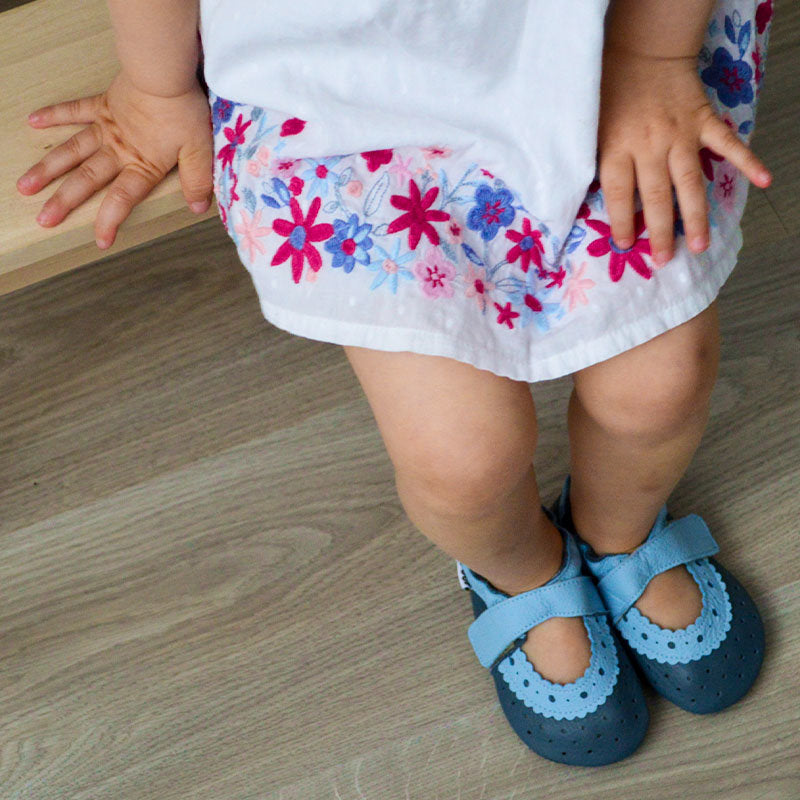 Liliputi Love Soft Sole Sandals - Dolphin-3