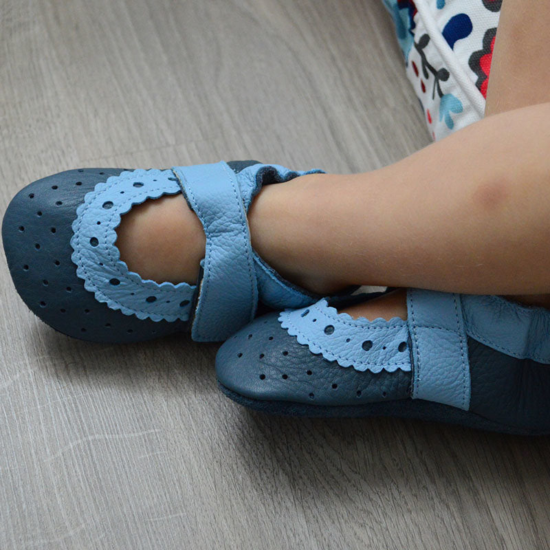Liliputi Love Soft Sole Sandals - Dolphin-5