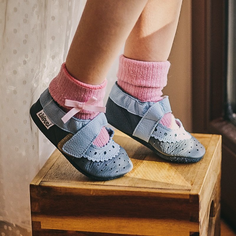 Liliputi Love Soft Sole Sandals - Dolphin-4