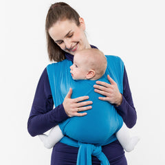 Liliputi Love Stretchy wrap - Turquoise Summer-1