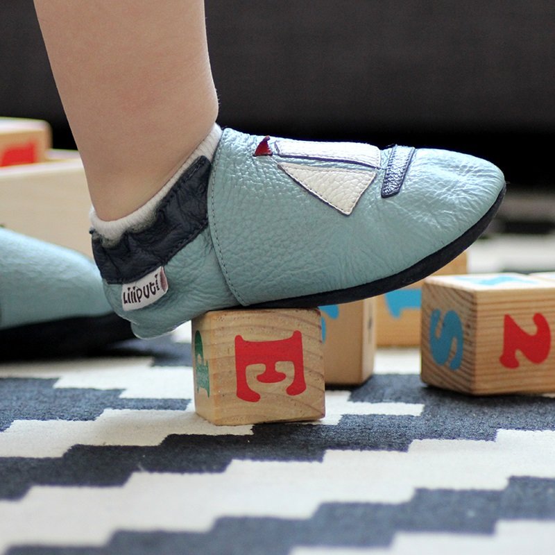 Liliputi Love Soft Sole Shoes - Sailboat-1