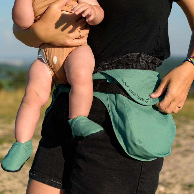 Liliputi Love Babywearing Shoes - Jade-3