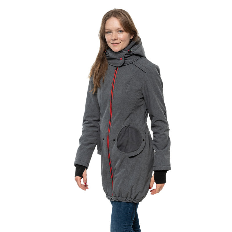 Liliputi Love 4in1 Babywearing & Maternity Coat - Antracit-7