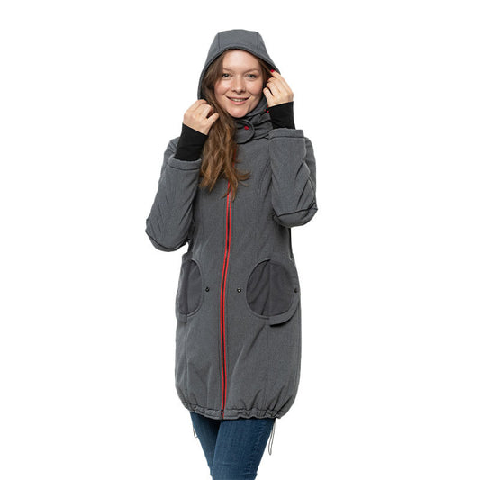 Liliputi Love 4in1 Babywearing & Maternity Coat - Antracit-0