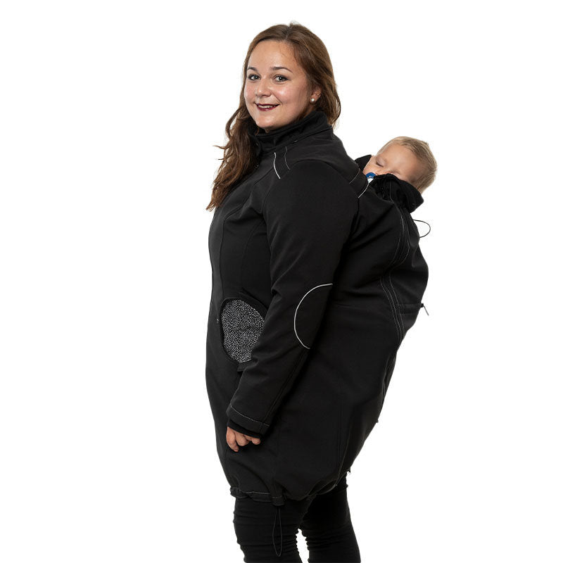 Liliputi Love 4in1 Babywearing & Maternity Coat - Midnight snow-5