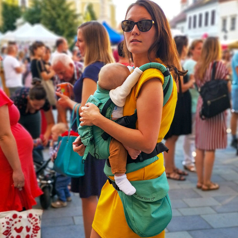 Liliputi Love Buckle Carrier - Jade-6