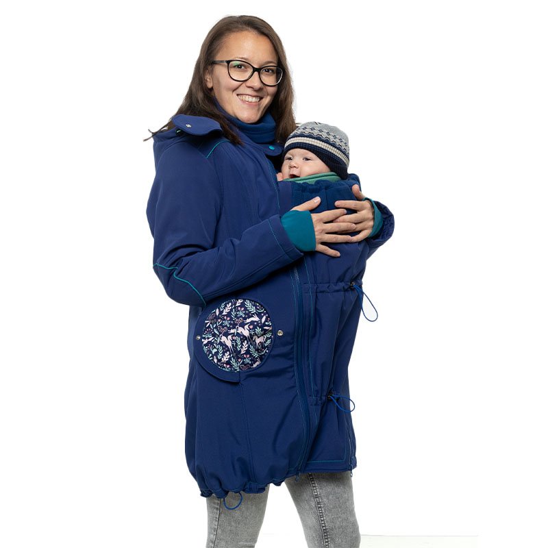 Liliputi Love 4in1 Babywearing & Maternity Coat - Unicorn-3
