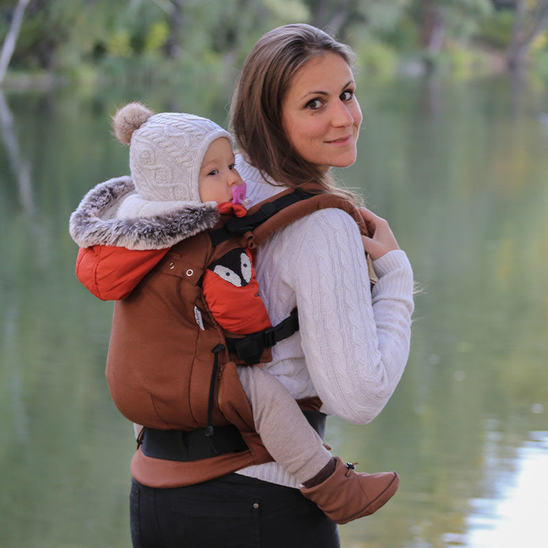 Liliputi Love Babywearing Booties - Caramel-4