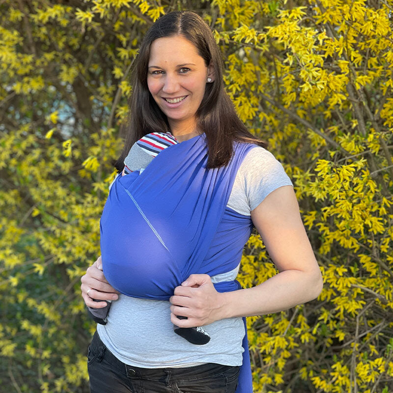 Liliputi Love Stretchy wrap - Blue Sky-1