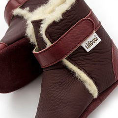 Liliputi Love Soft Sole Boots - Burgundy-1