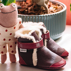 Liliputi Love Soft Sole Boots - Burgundy-2