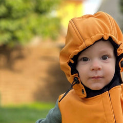 Liliputi Love Baby Hood & Neck Warmer - Mango-3