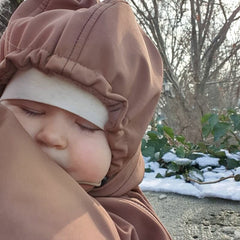 Liliputi Love Baby Hood & Neck Warmer - Caramel-2