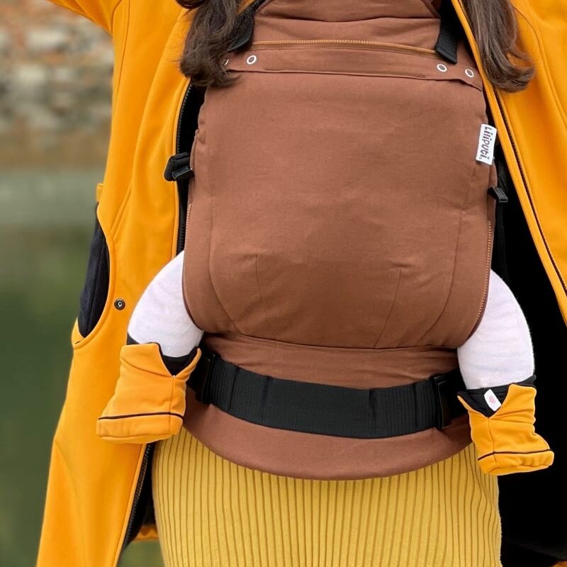 Liliputi Love Babywearing Booties - Mango-5