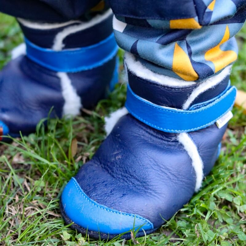 Liliputi Love Soft Sole Boots - Admiral-6
