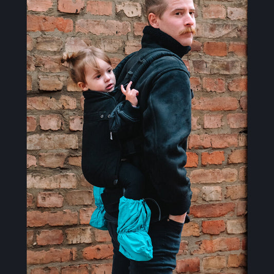 Liliputi Love Babywearing Shoe Covers - Lagoon-1