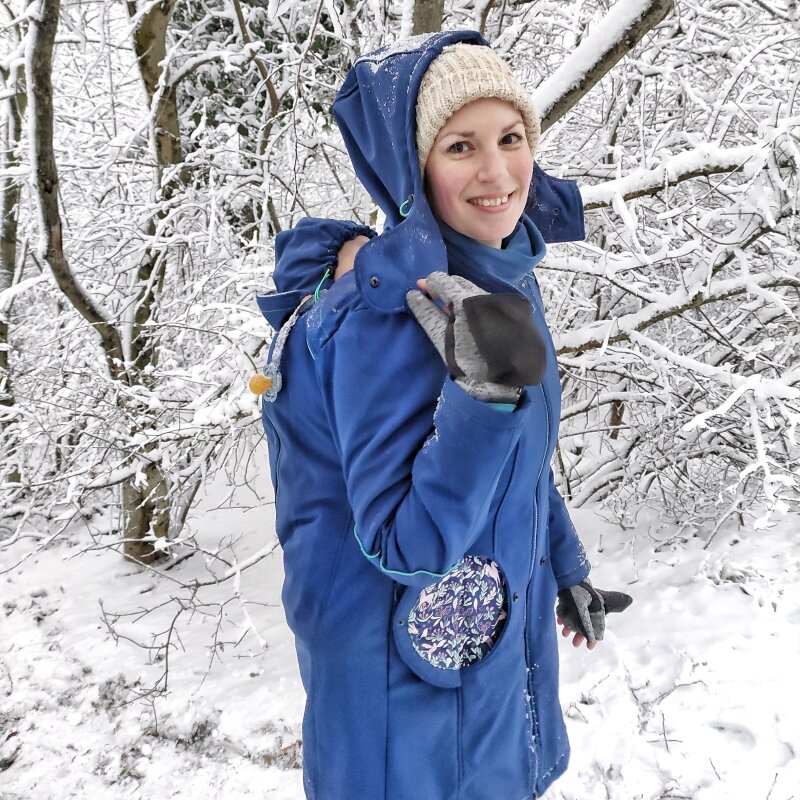 Liliputi Love 4in1 Babywearing & Maternity Coat - Unicorn-5