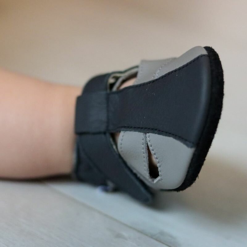 Liliputi Love Soft Sole Sandals - Stone-4