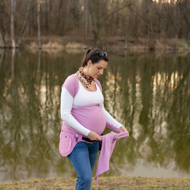 Liliputi Love Stretchy wrap - Bubblegum-4