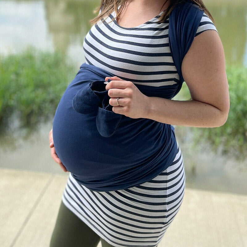 Liliputi Love Stretchy wrap - Navy-5