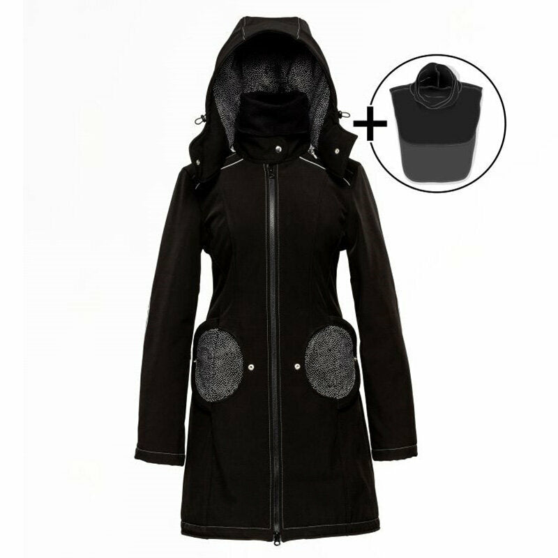 Liliputi Love 4in1 Babywearing & Maternity Coat - Midnight snow-0