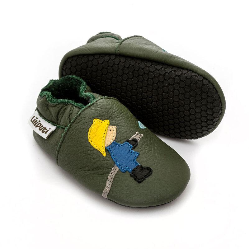Liliputi Love Soft Paws Shoes - Fireman-1