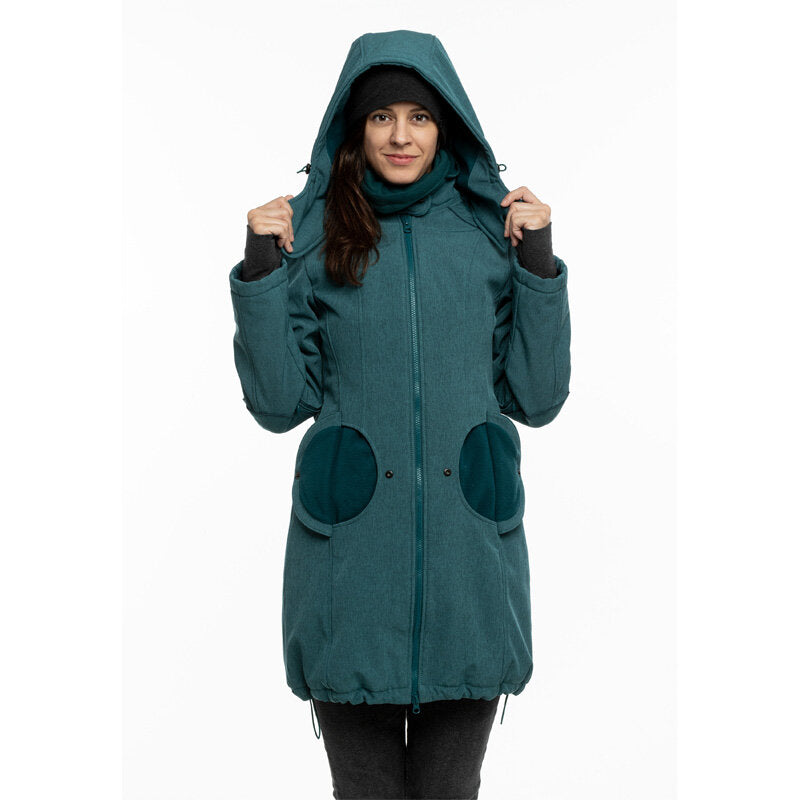 Liliputi Love 4in1 Babywearing & Maternity Coat - Mineral-0