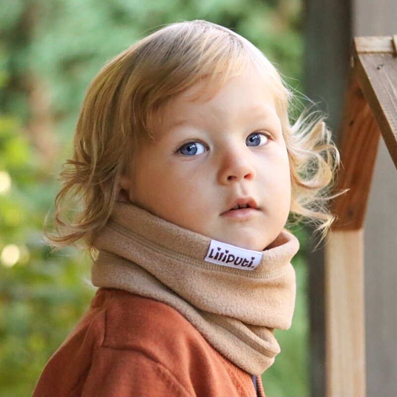 Liliputi Love Baby Infinity Scarf - Sand-1