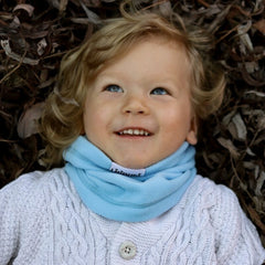 Liliputi Love Baby Infinity Scarf - Soft Blue-3