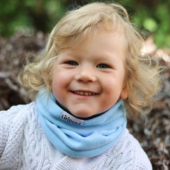 Liliputi Love Baby Infinity Scarf - Soft Blue-1