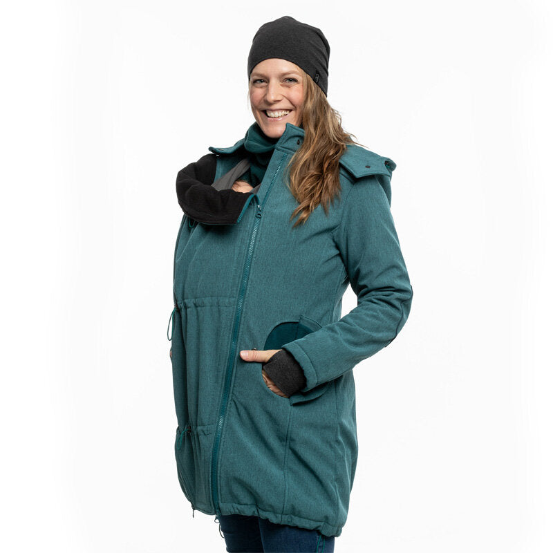 Liliputi Love 4in1 Babywearing & Maternity Coat - Mineral-5
