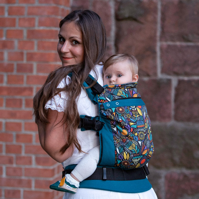 Liliputi Love Buckle Carrier - Folk Flower-5