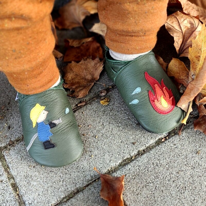 Liliputi Love Soft Paws Shoes - Fireman-4