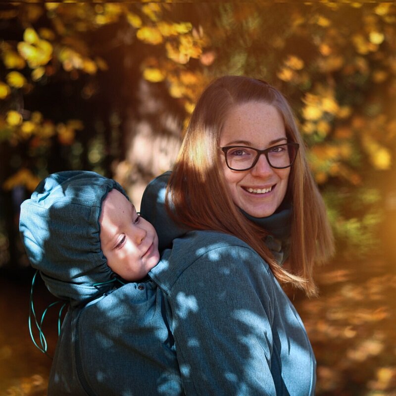 Liliputi Love 4in1 Babywearing & Maternity Coat - Mineral-4