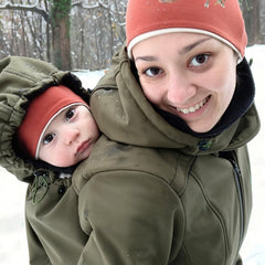 Liliputi Love 4in1 Babywearing & Maternity Coat - Forest Green-1