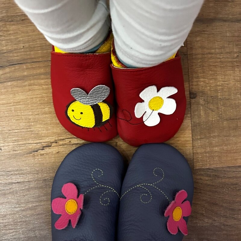 Liliputi Love Soft Sole Shoes - Little Bee-4
