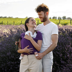 Liliputi Love Stretchy wrap - Purple Lotus-3