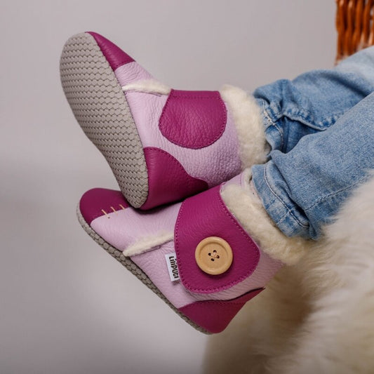 Liliputi Love Soft Paws Boots - Violet Fusion-1