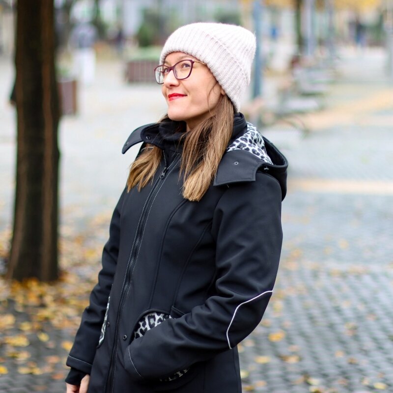 Liliputi Love 4in1 Babywearing & Maternity Coat - Leopard-8